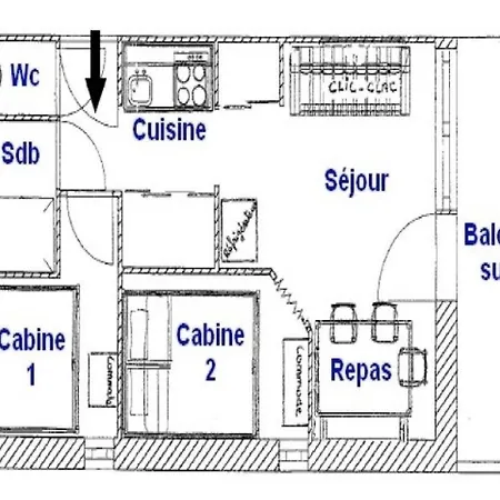 Appartement Chevreuil Les Saisies